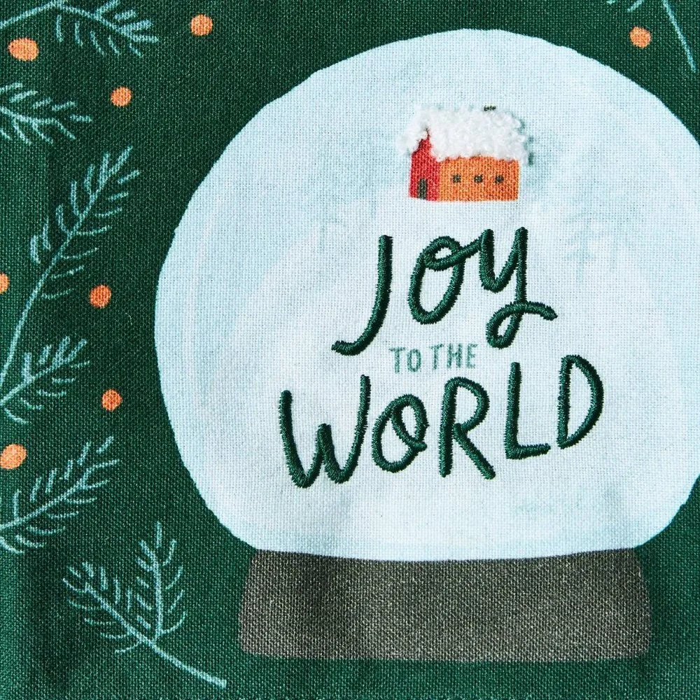 Anthropologie Joy To The World Dish Towel
